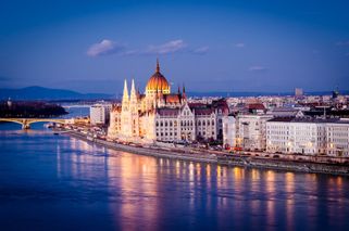 El anochecer de Budapest 